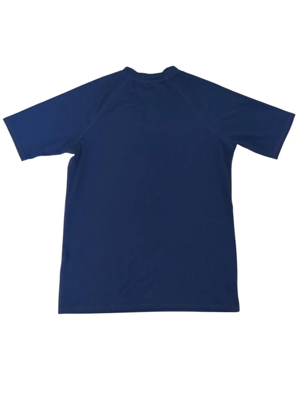 Boys Lands' End Navy Blue Rash Guard (Size L 10/12)